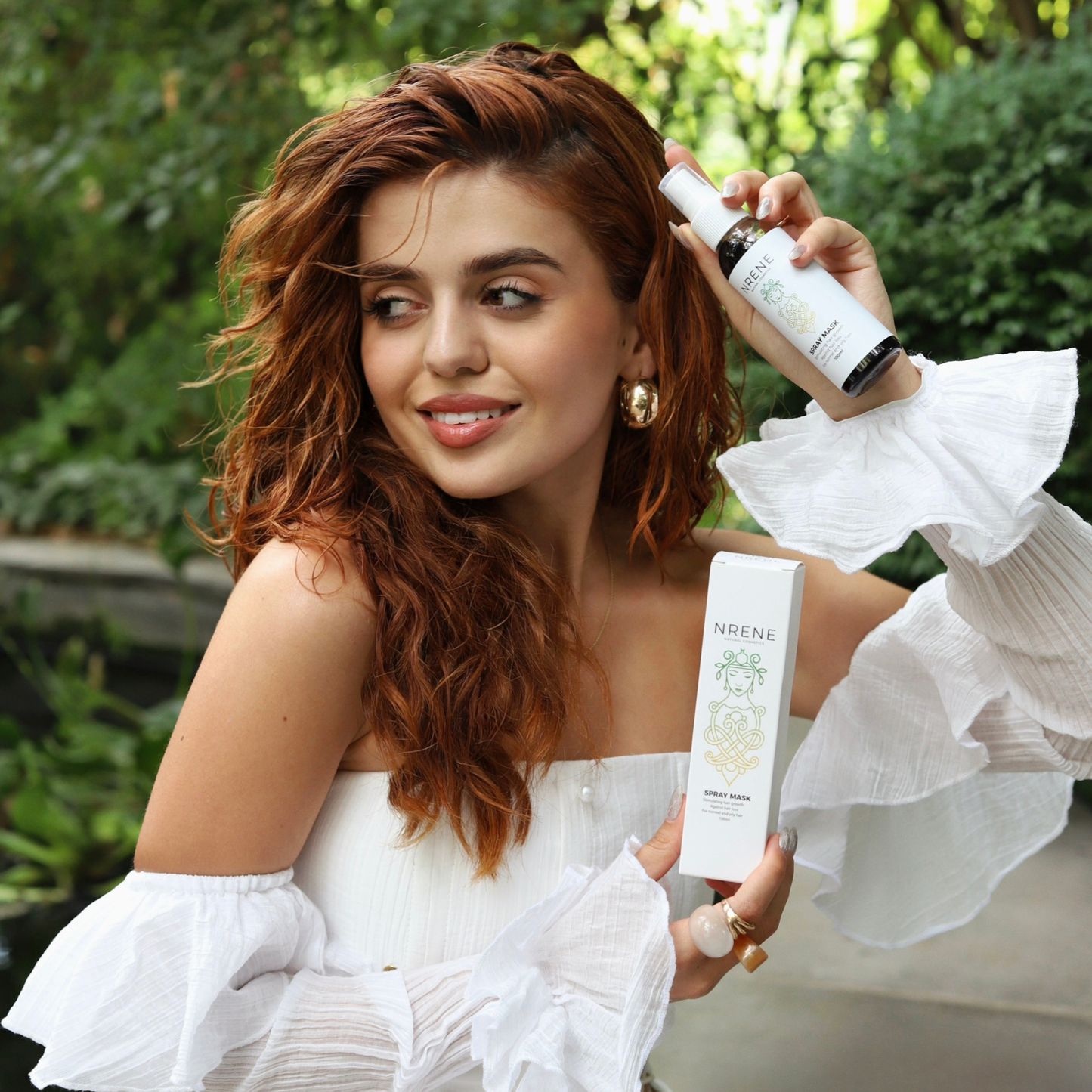 Anti-Hair Loss and Hair Growth Stimulating Spray Mask