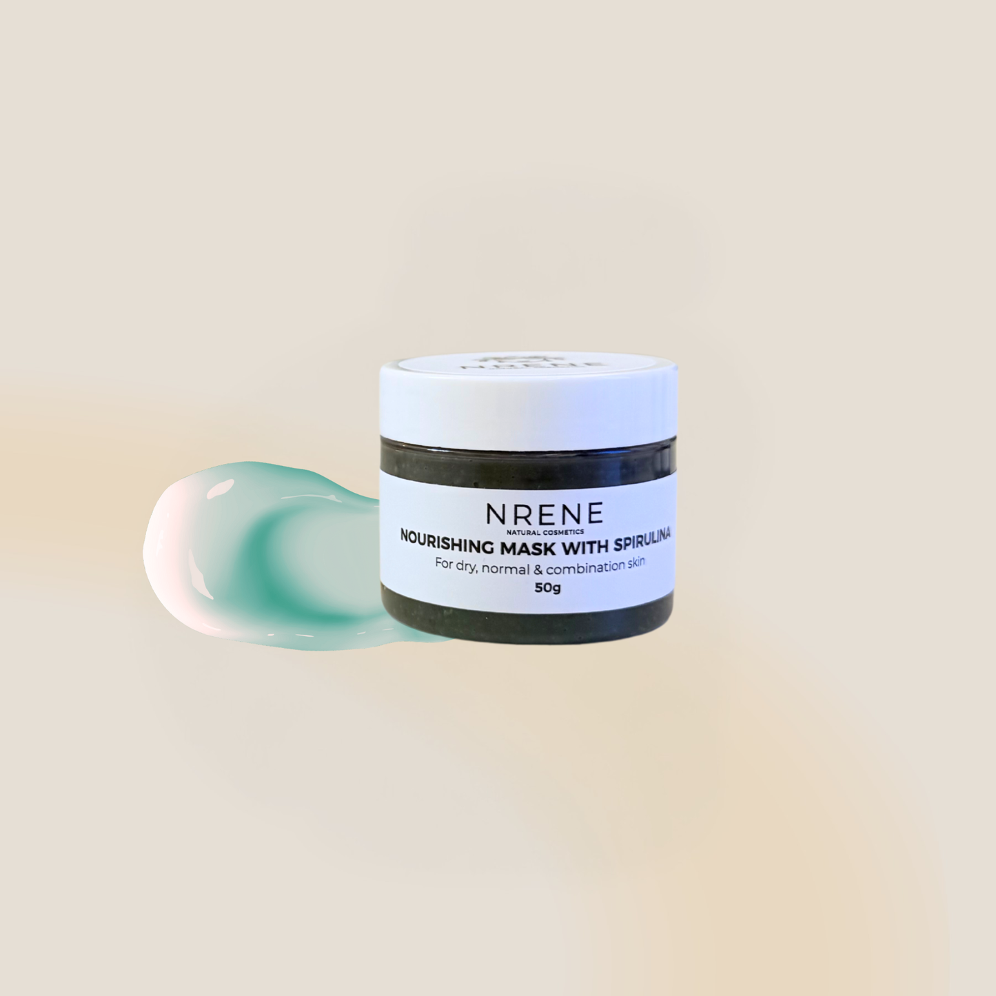 Nourishing Face Mask with Spirulina, Coconut and Jojoba Oils