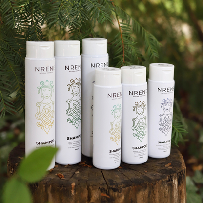 Natural Shampoo with Juniper Berry Extract for Dandruff and Hair Loss 250 ml