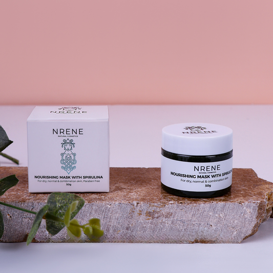 Nourishing Face Mask with Spirulina, Coconut and Jojoba Oils