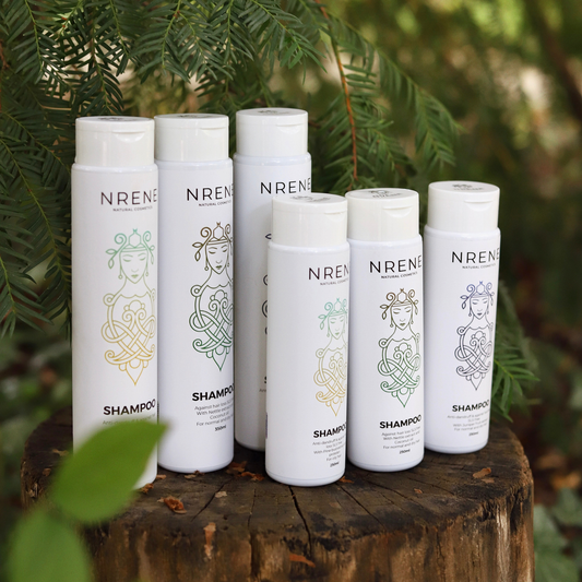 Natural Shampoo with Juniper Berry Extract for Dandruff and Hair Loss 350 ml