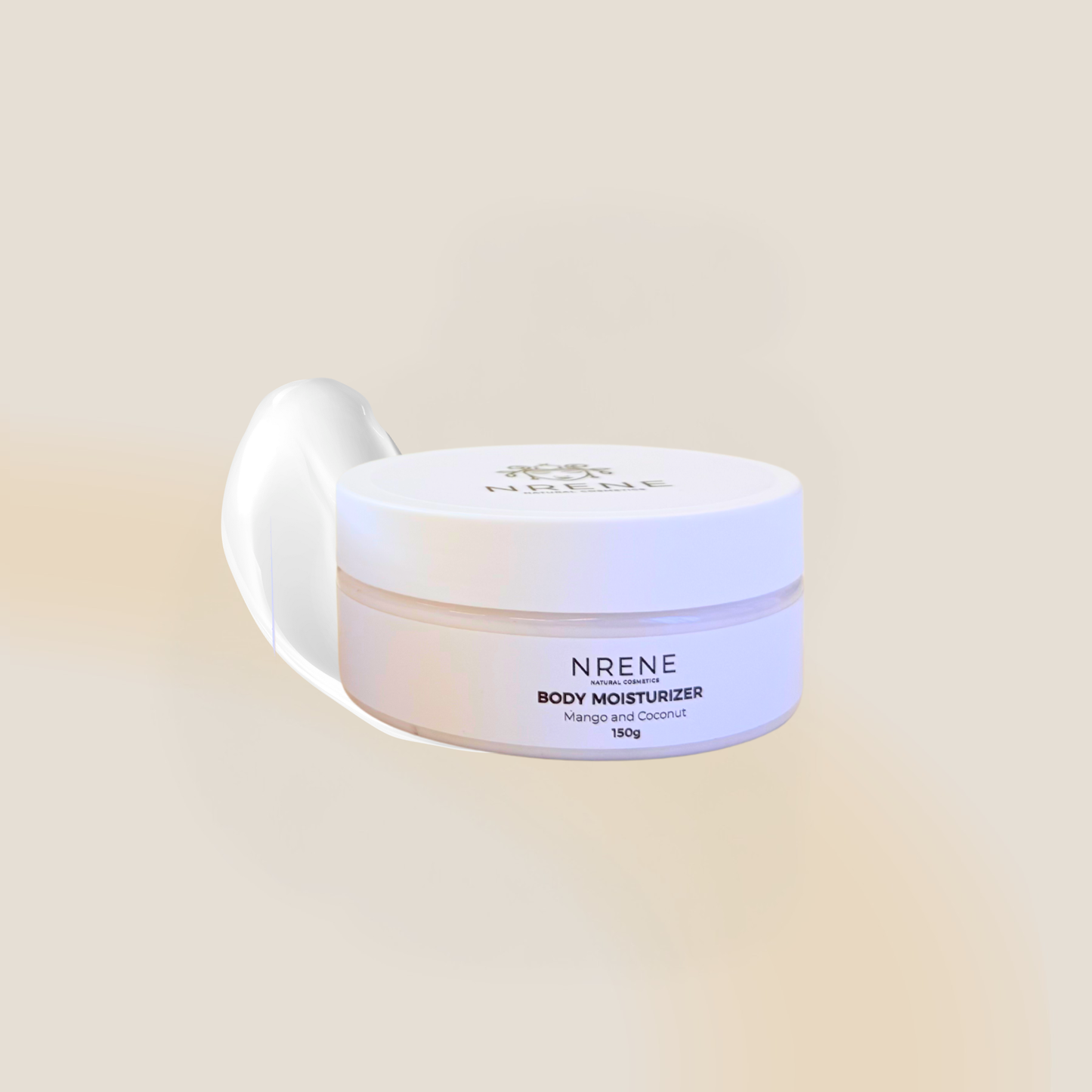 Moisturizing Body Cream with Mango and Coconut Oils
