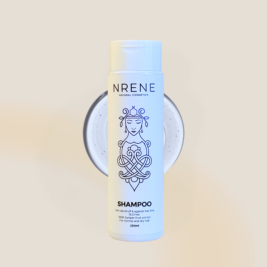 Natural Shampoo with Juniper Berry Extract for Dandruff and Hair Loss 250 ml