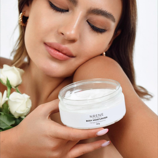 Moisturizing Body Cream with Mango and Coconut Oils